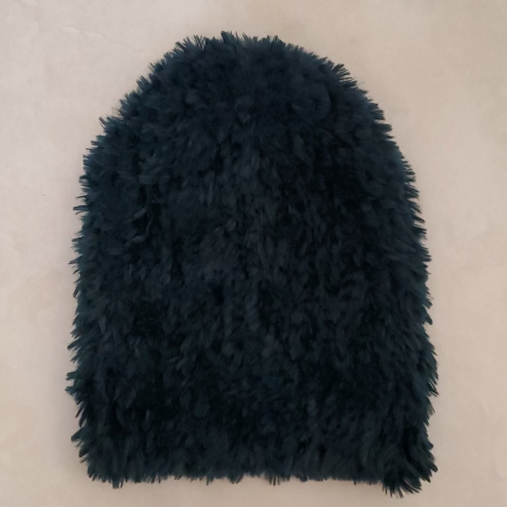 NWT Free People Head In The Clouds Green Beanie
